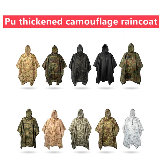 Survival Poncho – Waterproof, All-Weather Protection for Emergency & Outdoor Use